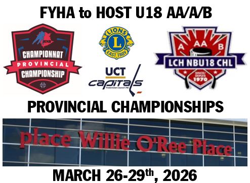 FYHA Host U18 Comp Provincials